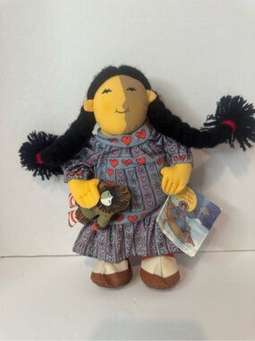 Mama Do You Love Me Doll Plush Book Set Native American Stuffed Toy